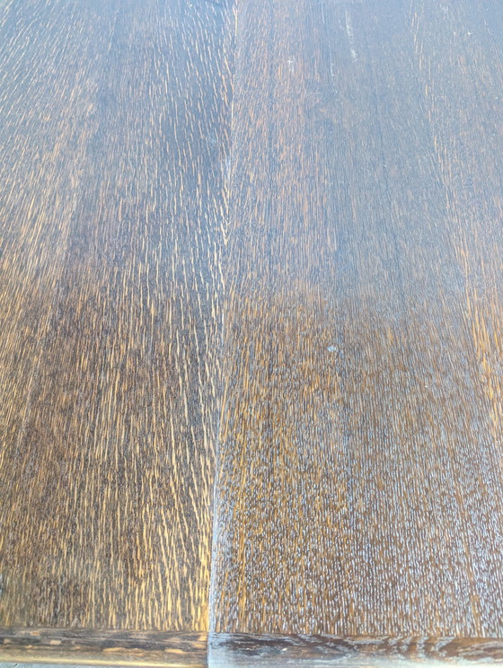 Image 1 of Mid-century Danish oval dining table - extendable - L149-249cm