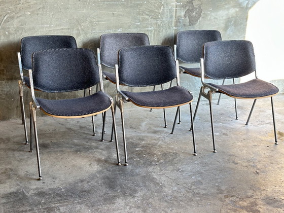 Image 1 of Castelli DSC 106 stoelen (Giancarlo Piretti) refurbished