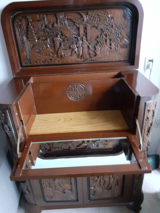 Image 1 of Bar Furniture With Wood Carvings 60th Years