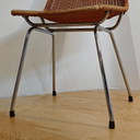 Sedia vintage in vimini Dirk van Sliedregt