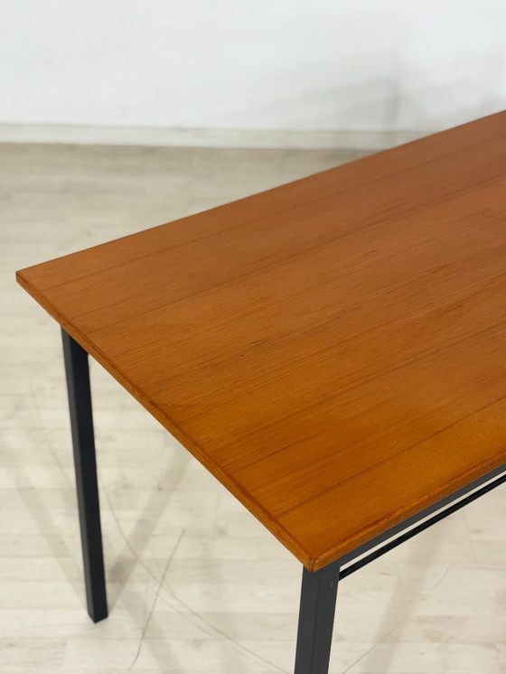 Image 1 of Vintage Teak Dining Table / Labofa Desk / Kitchen Table / Office Table / Wooden Table