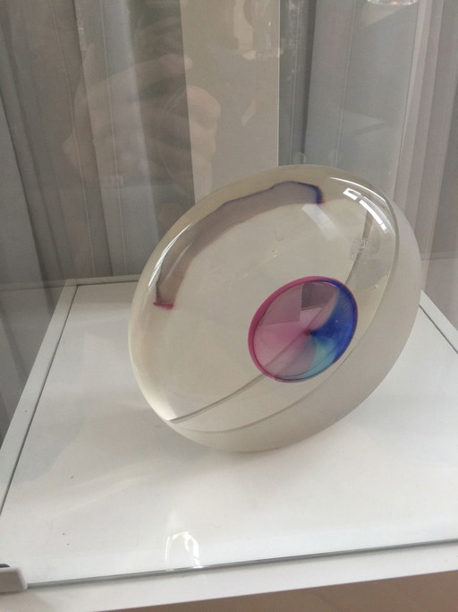 Estatua de disco de gasa