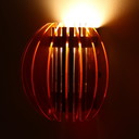 Orange Acryl Wall Lamp
