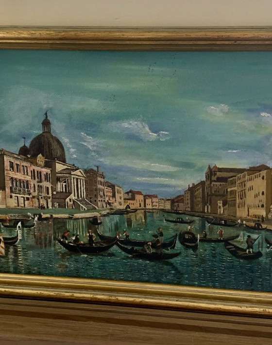 Venecia - El Gran Canal - B. Shaw 1969 – Pinturas y dibujos, Wood (photo 3 of 14)