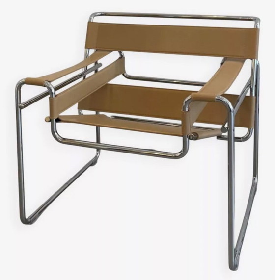 Image 1 of Wassily" armchair by Marcel Breuer for Gavina