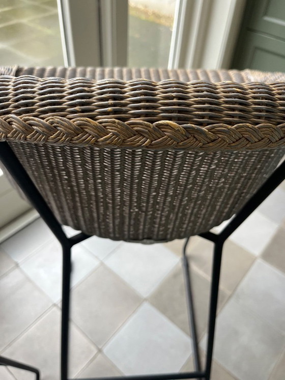 Image 1 of 2x sgabelli da bar Vincent Sheppard grigio lavato