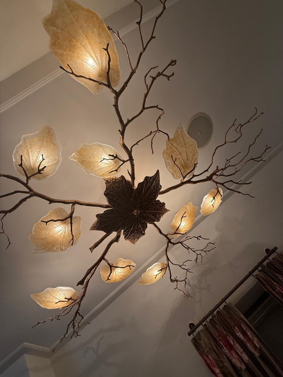 Image 1 of Beautiful handmade ceiling lamp (Serip outono)
