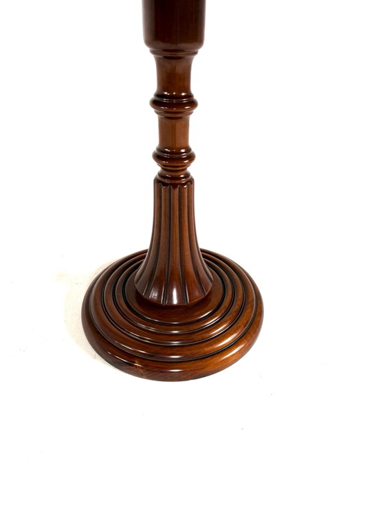 Vintage wortelnoten wijntafel ‘60 – Bijzettafels, Hout (photo 7 of 8)