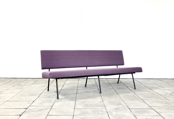 Divano No. 33 Disegnato da Florence Knoll per Knoll International anni '50 – Divani 3 posti, Metal, Textile (photo 2 of 6)