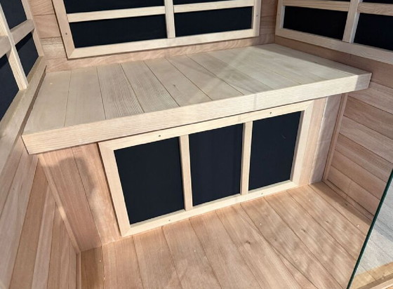Image 1 of Sauna - NIEUW IN DOOS! - Funda Mahogany 1 persoons infrarood