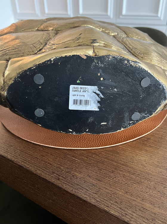 Light & Living Turtle Vase - Antique Bronze (Size L) – Metal, Plastic (photo 5 of 10)