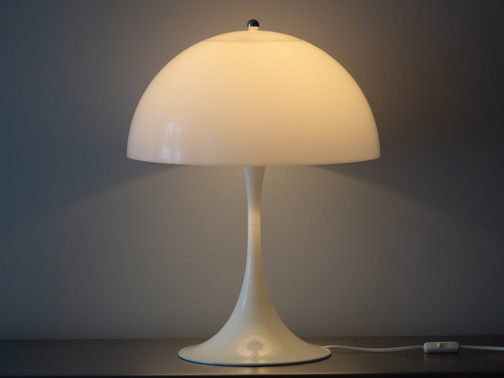 Danish Vintage Panthella Table Lamp by Verner Panton, Louis Poulsen, 1971 – Plastic (photo 6 of 8)