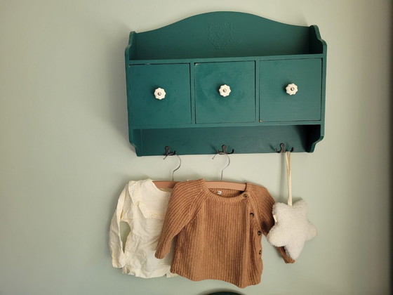 Image 1 of Comò vintage + mobiletto da parete