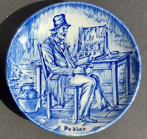 Image 1 of Enoch Wedgwood, Tunstall, Inghilterra, - 6 piatti - Ceramica