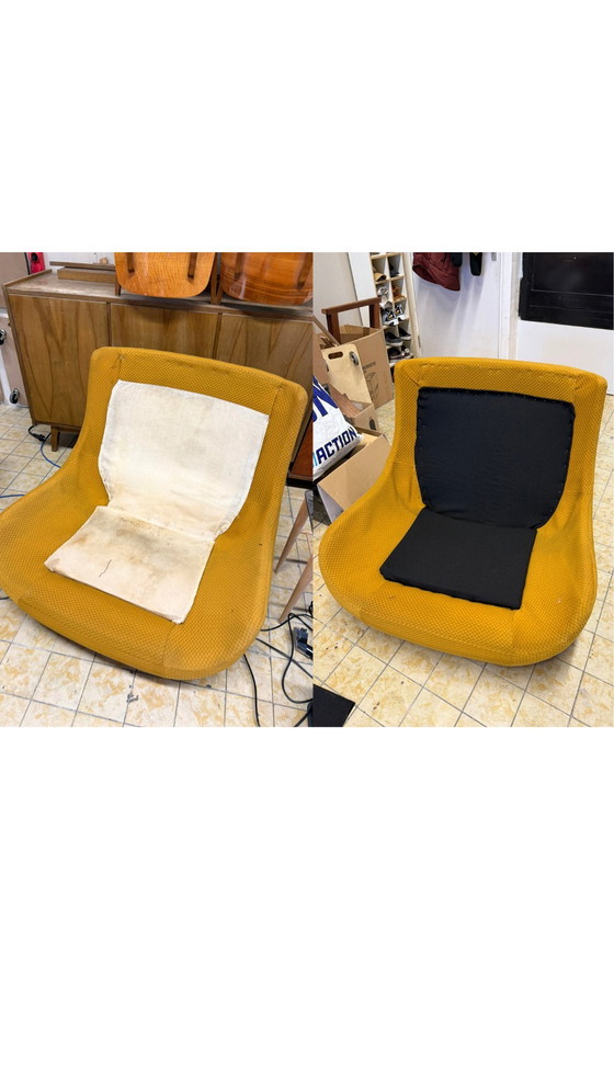 Image 1 of Jitona Atlantis Space Age Sofa and Lounge Chairs Set from the 1970s