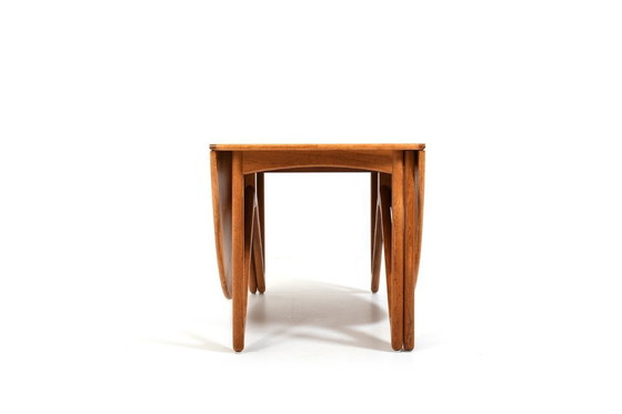 Image 1 of Drop Leaf Dining Table by Niels Koefoed Dinamarca Años 60