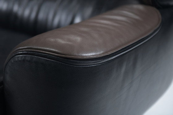 Image 1 of Seltene BULL Sofagarnitur, 1987 von Gianfranco Frattini für CASSINA, nur ein Jahr lang produziert.