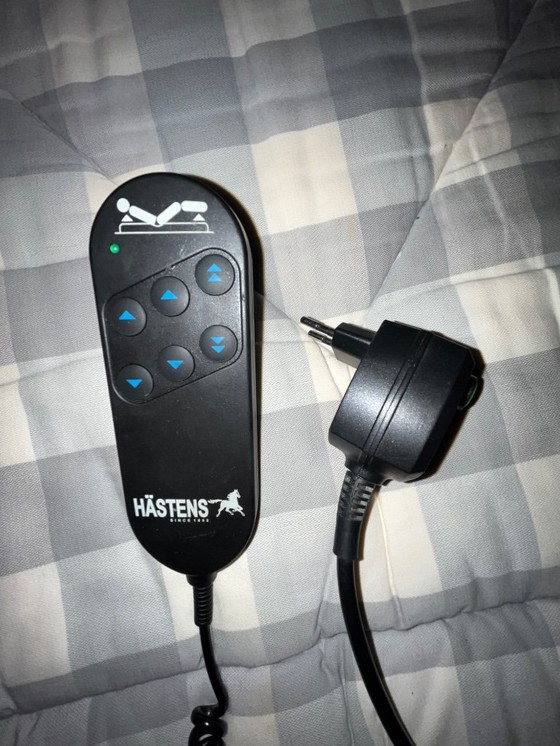 Image 1 of Grigio-bianco Hästens Molla regolabile 100x200