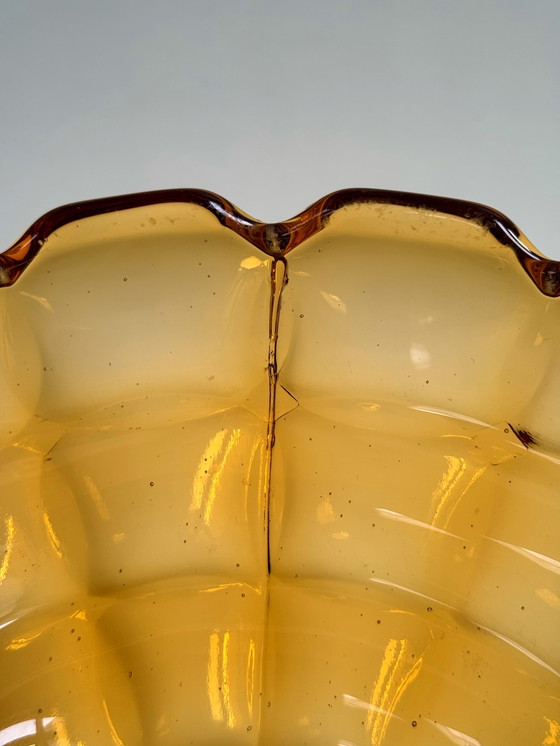 Image 1 of Ankerglas Bernsdorf - Ciotola - Donna - Vetro ambrato - Art Déco