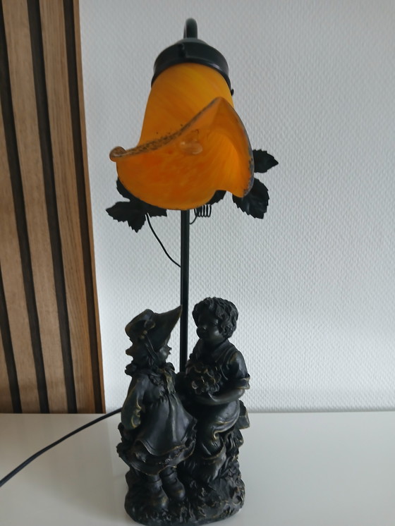 Image 1 of Tulip lamp, 45cm high