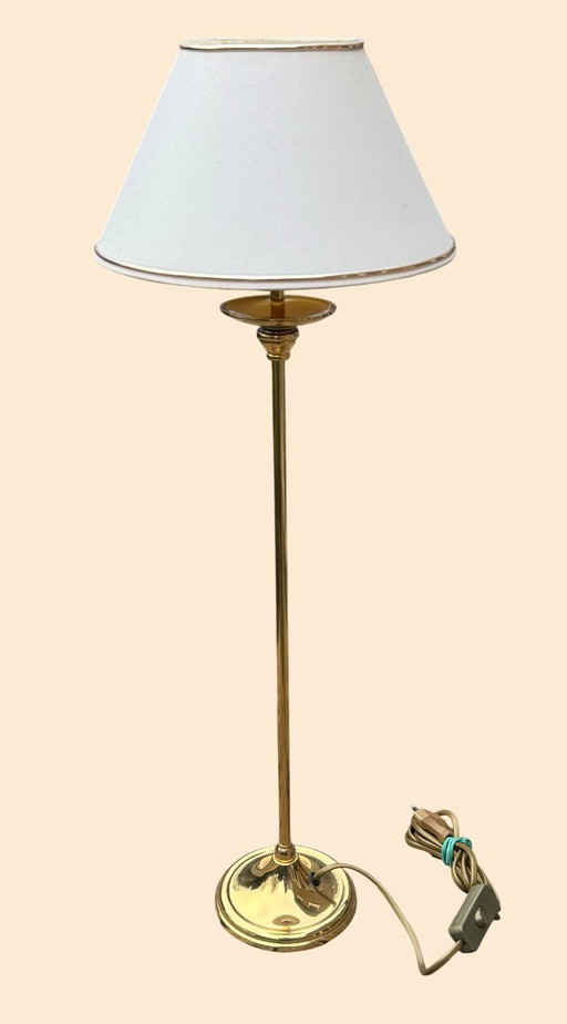 High-End English Classic Table Lamp | High-Gloss Brass | Heavy Quality | 1995