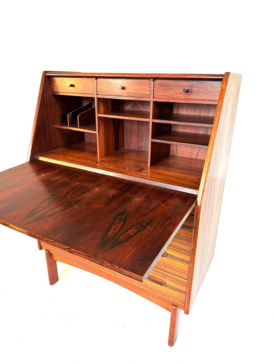 Image 1 of Vintage Pallisander secretary, Bernhard Pedersen & son '60