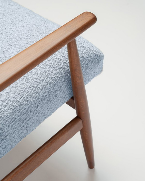 Image 1 of „Lisek” armchair, 1960s – restored Polish mid-century classic, for small spaces
