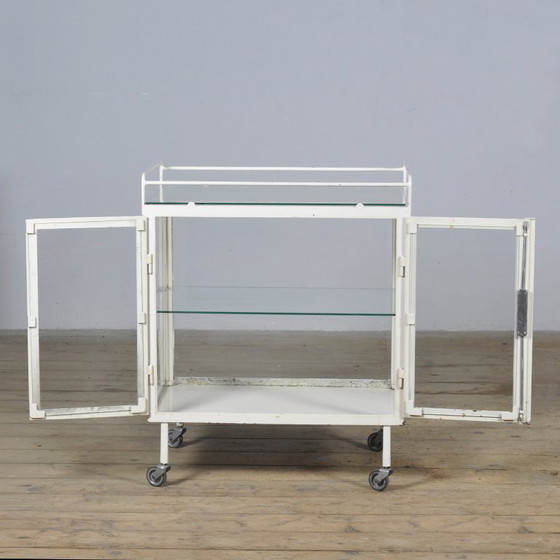 Image 1 of Medical Showcase / Trolley, 1940s