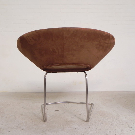 Image 1 of Set van 2 designstoelen in de stijl van Artifort, Leolux, Pierre Paulin