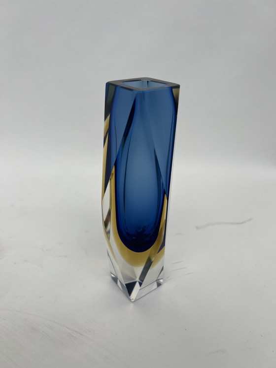 Vintage Murano Glass Vase - Mid Century (photo 3 of 9)