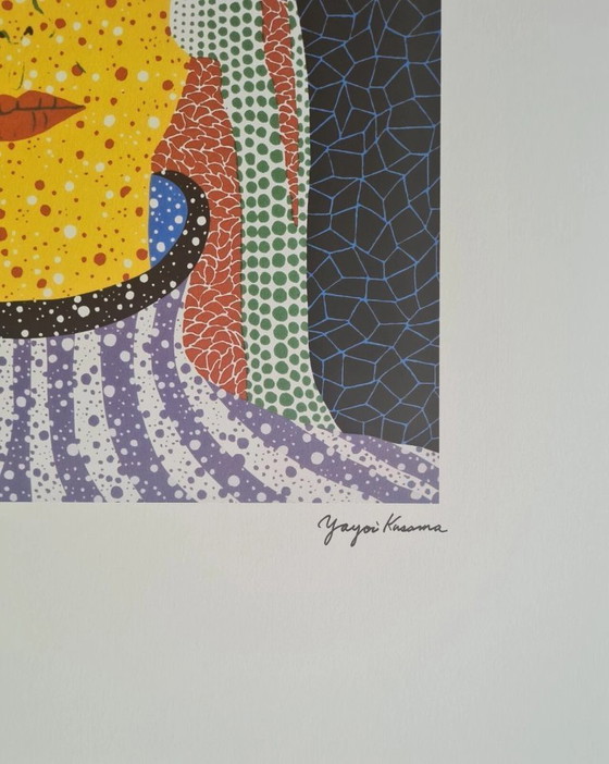 Image 1 of Naar Yayoi Kusama, Zelfportret, Lithografie, jaren negentig