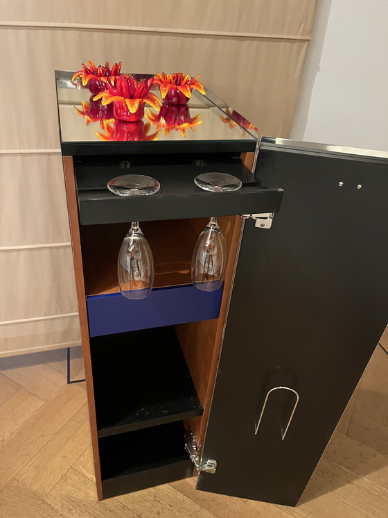 Image 1 of Mueble bar, cromado/espejo – móvil, diseño exclusivo