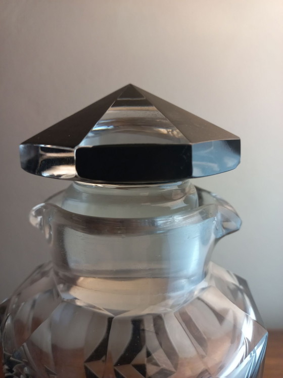 Decanter "Karl Palda" anni '30, Bicchieri e caraffe, Cristallo, Vetro, Nero (foto 8 di 8)