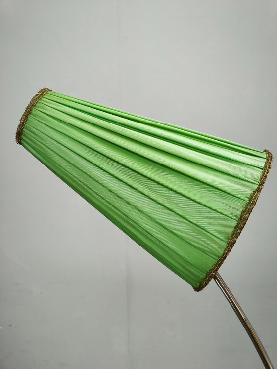 Image 1 of Rare lampadaire allemand à trois lumières réglables, années 1960