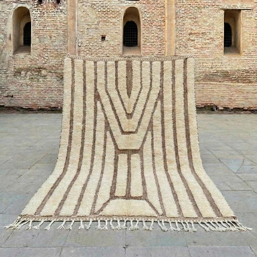 Beige Wool Rug 3/2m – vloerkleden en tapijten