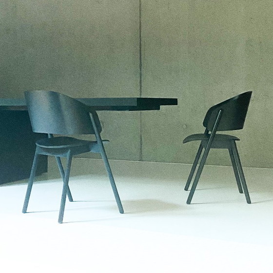 4 x Chameleon in Black – feelgood designs, Chaises de salle à manger, Wood (photo 5 of 5)