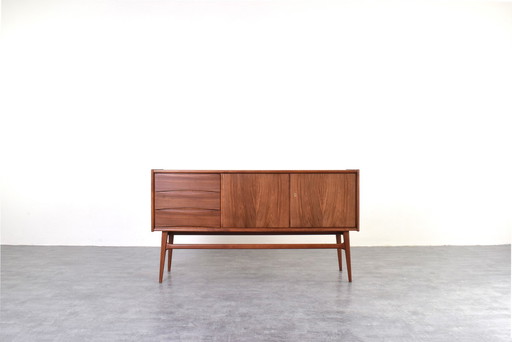 Mid-Century Polish Walnut Sideboard, 1960s.