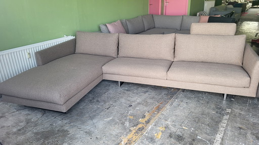 Montis Axel corner sofa refurbished brown
