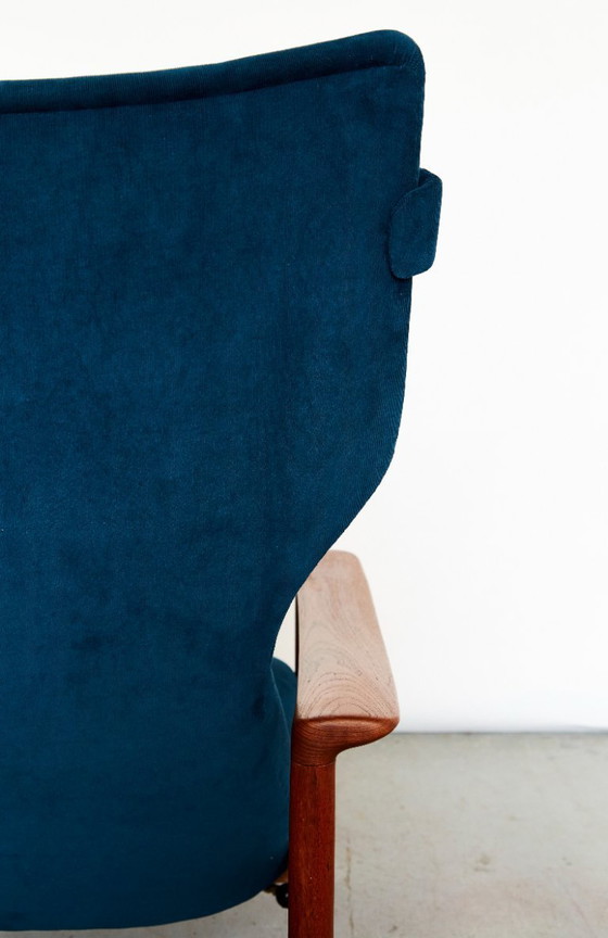 Image 1 of Rock Royal fauteuil met voetenbankje van Sven Ivar Dysthe voor Arnestad Bruk