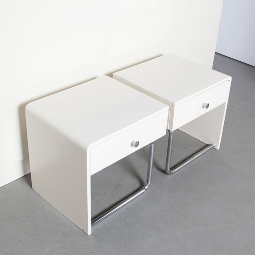 2x table de chevet vintage