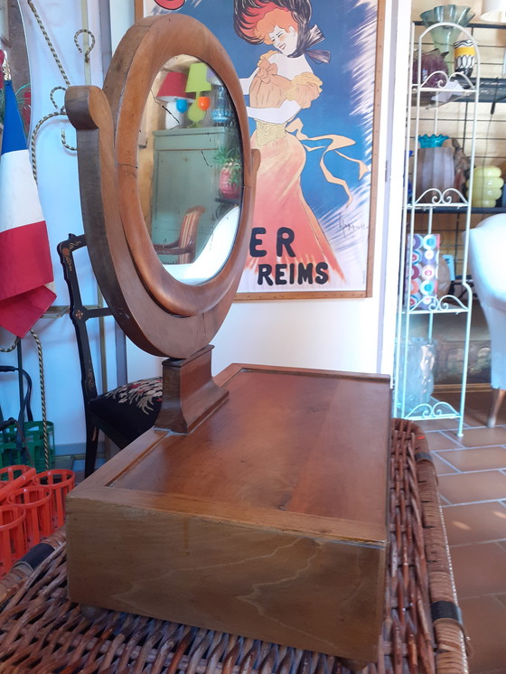 Image 1 of Antique Psyche or dressing table from the 19th century