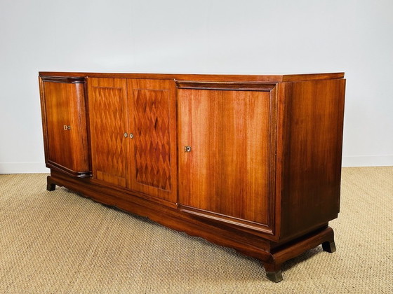 Image 1 of Buffet Art Déco en Noyer, France, 1930s