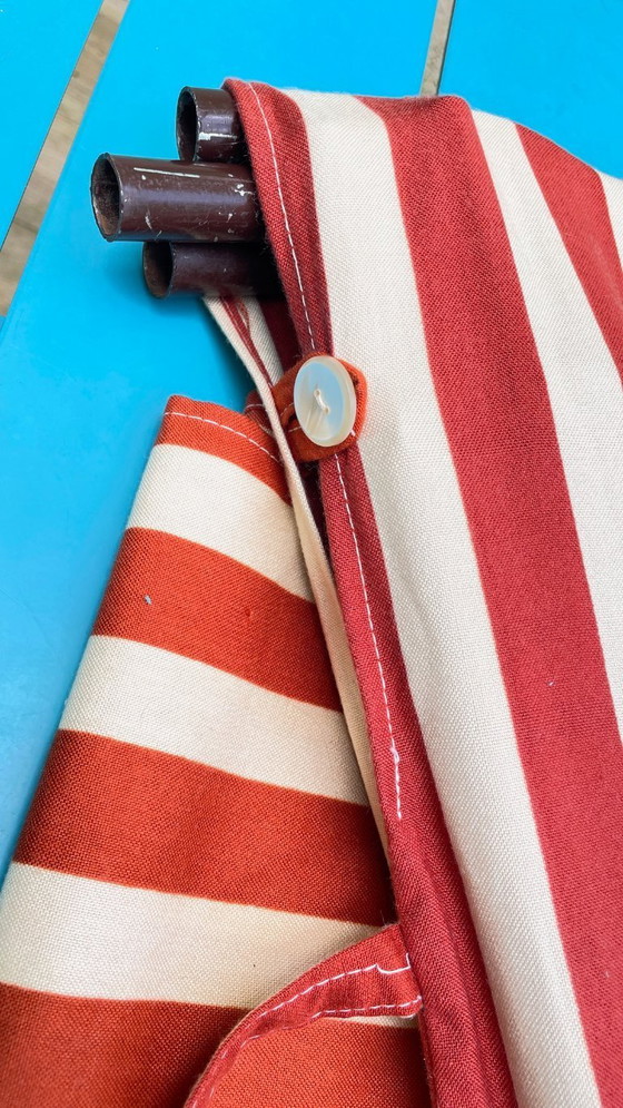 Image 1 of Vintage draagbare ligstoel