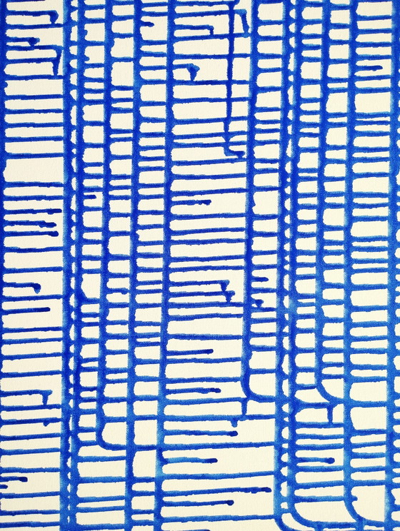 Image 1 of Natia Antadze "Abstract Composition Blue"