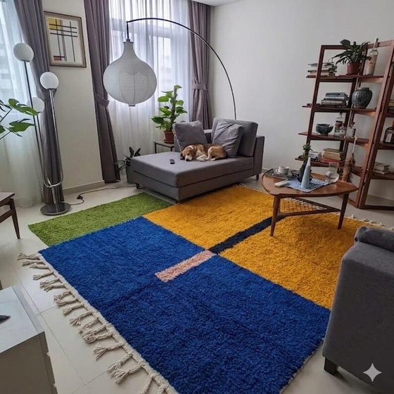 Autentico tappeto marocchino tradizionale fatto a mano delle montagne dell'Atlante 3/4 m – Ahrend, Tappeti (photo 3 of 7)