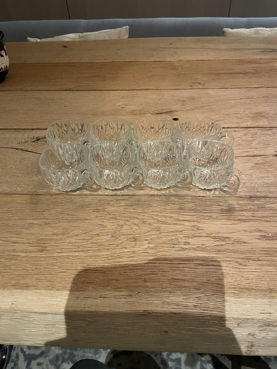 Image 1 of Set di 9 ciotole da punch Hazel Atlas Williamsport