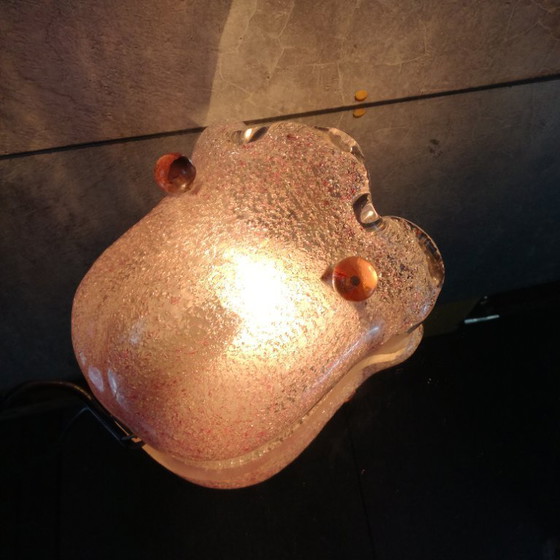 Image 1 of Murano Glass Wall Lamp Italy 1970