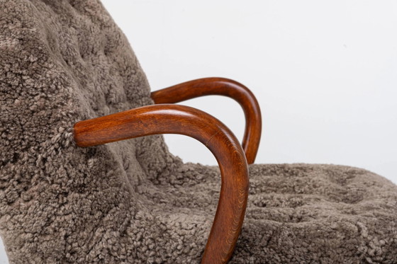 Zeldzaam paar Clam stoelen van Arnold Madsen voor Madsen & Schubell, Denemarken 1944 – Fauteuils (photo 8 of 11)