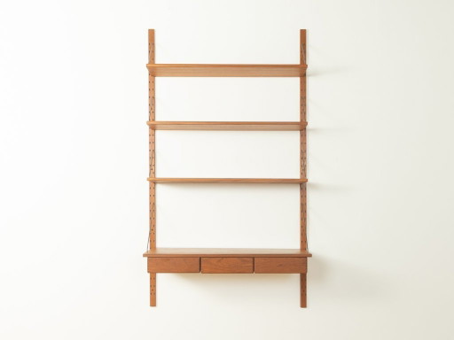 Étagère murale des années 1960, Sven Ellekaer, Albert Hansen, Vintage