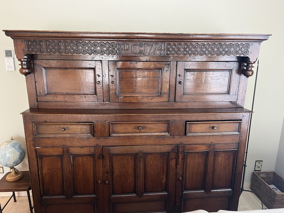 Image 1 of English Cup Board, antique